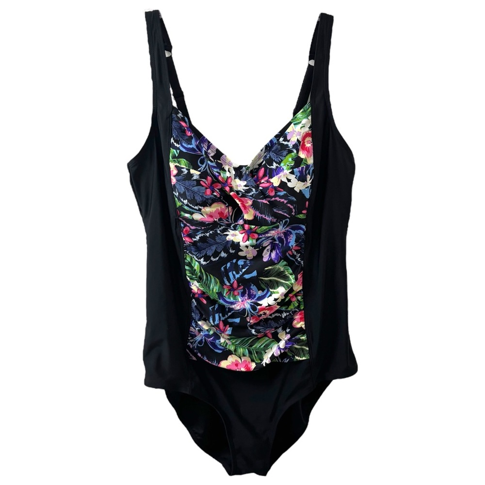 Krista Size 16 One Piece Floral Swimsuit Floral